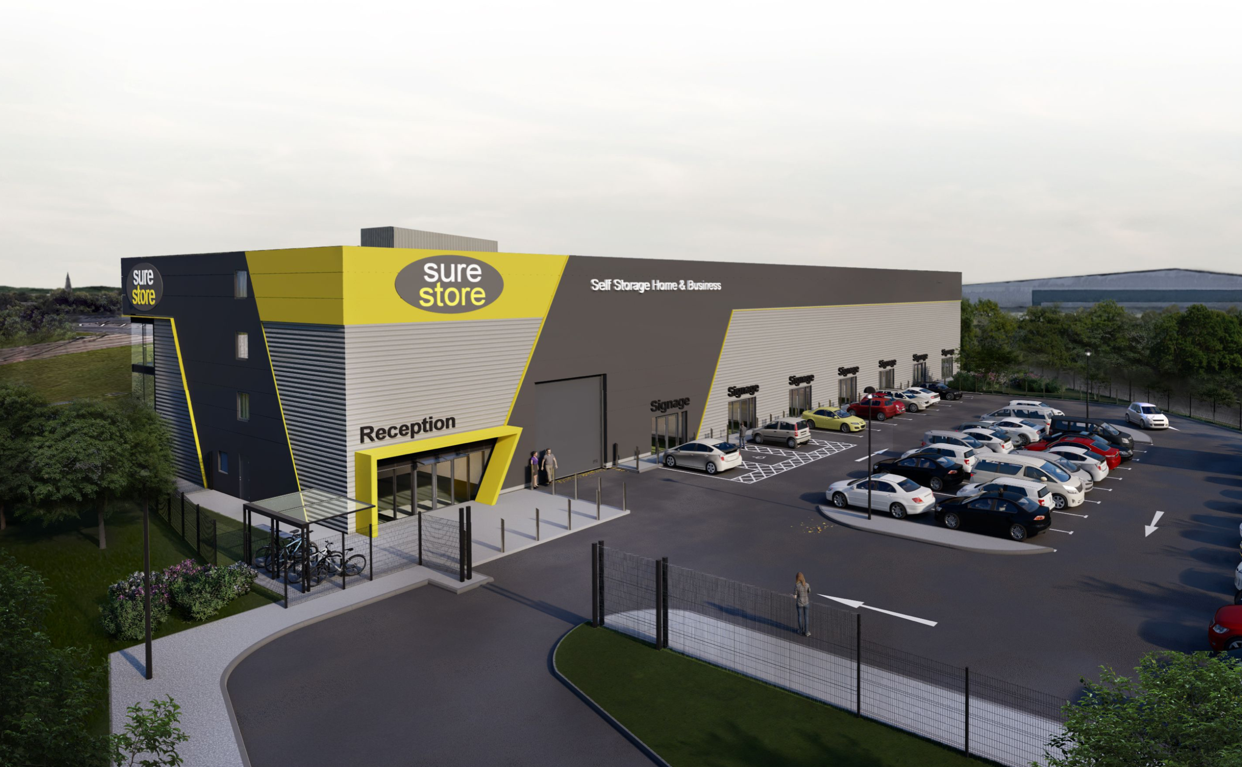 SureStore self-storage solutions in Ashton-under-Lyne.