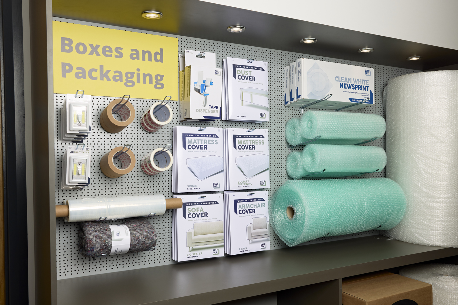 Boxes and Packaging Store